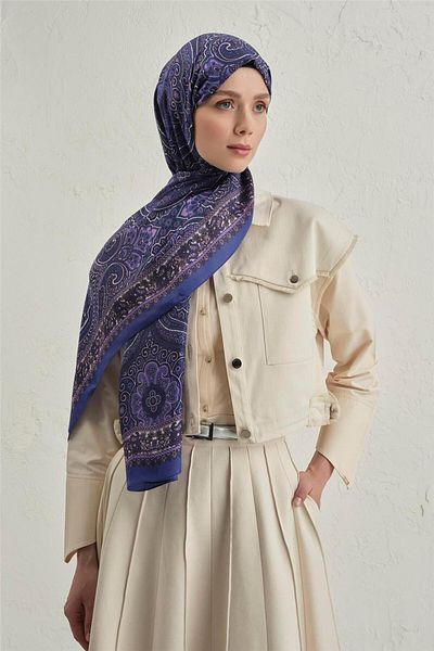 Armine Premium Pure Ethnic Pattern Shawl 3 03
