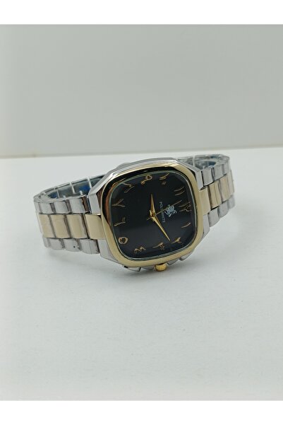 PW POLO WHITE Arabic Numeral Men's Wristwatch