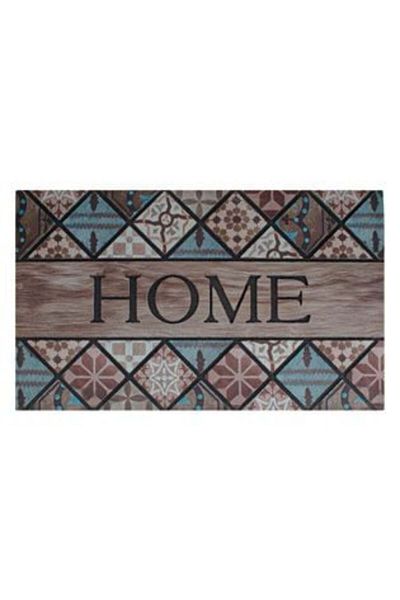 OEM Entry Mat with Tiles Pattern & Message "Home" 75 x 45 cm