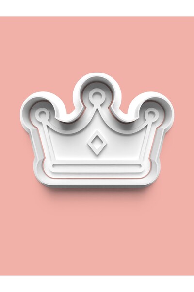 AKTASTORE قالب كوكيز تاج الملك وقالب عجينة السكر