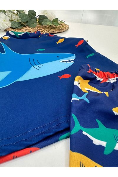 ChibuumKids Dog Fish Boy's Swimsuit