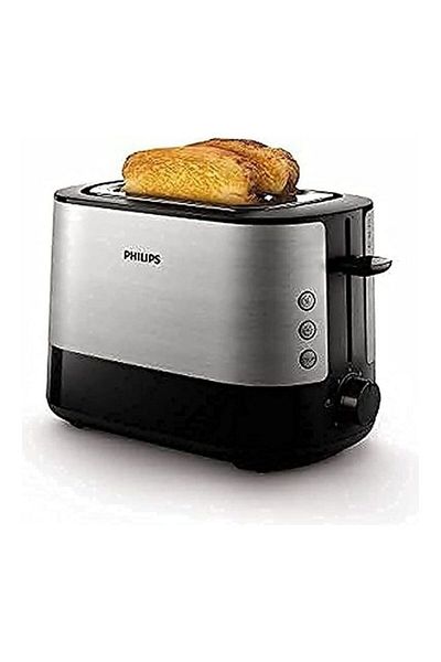Philips Philips Viva Collection Toaster Hd2637/91-Black