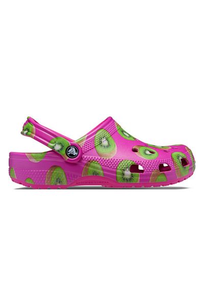 Crocs Clogs Crocs Classic Hyper Real Clog 38-39 EU - M6/W8 US Multicolor - Kiwi