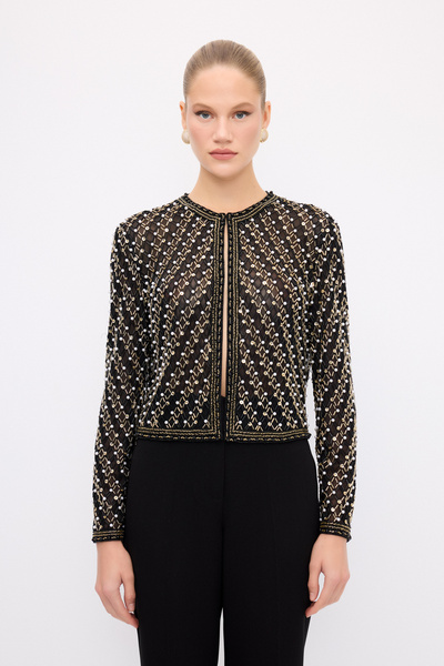 adL Night Zoom İşleme Detaylı Ceket