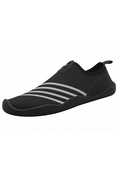 LETAO Enigma Μαύρα Unisex Παπούτσια νερού με αντιολισθητική σόλα Quick Dry |   Παραλία θαλάσσιας πισίνας