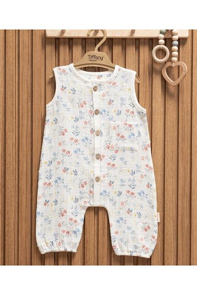 Tiffany Muslin Sweet Theme Long Tank Jumpsuit