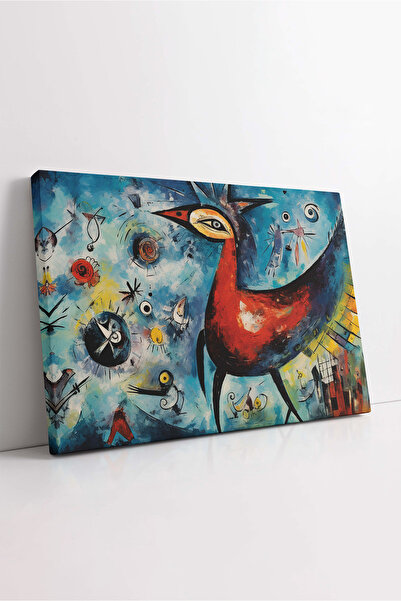 KOSS Dijital Pictură pe pânză cu desen de păun, pictură pe pânză cu desen de ...