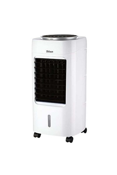Zilan Racitor Aer Zilan - 65W, 3 Viteze, 7L, Telecomanda, 2 Baterii Gheata, Racire, Purificare, Portabil -