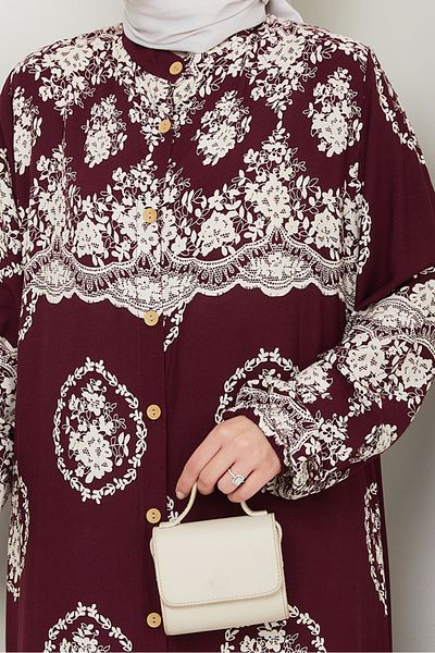 Bestenur Φόρεμα Ravel Woven Viscose 1547 - Plum