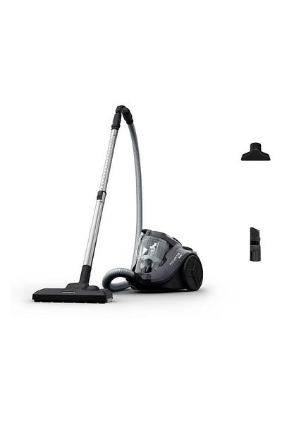 Rowenta bagless vacuum cleaner, RO3726EA, Compact Power Cyclon, 750 W, grey