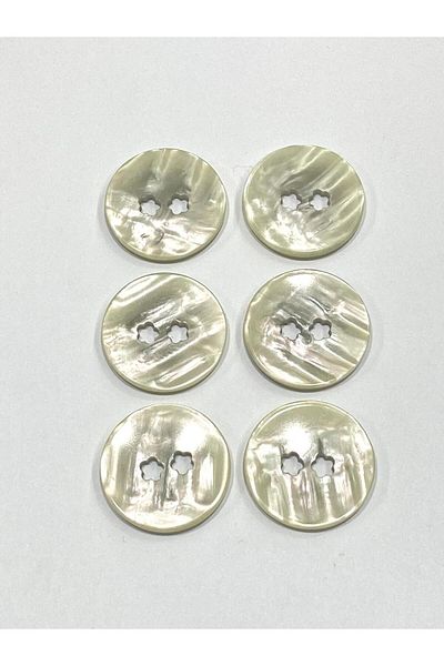 karantuhafiye Pearlescent Button / Italian Pearlescent Button /2902/ 3.2 cm