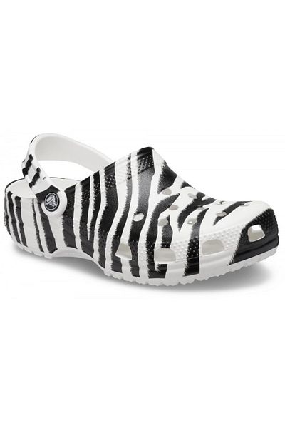Crocs Clogs Crocs Classic Animal Print Clog 46-47 EU - M12 US Multicolor - White/Zebra Print