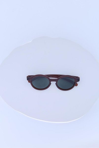 Tics Bloom 0-36 Months Kids Sunglasses - Brown