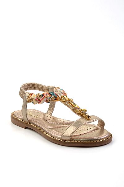 Bambi Gold Women's Sandals K05823120587
