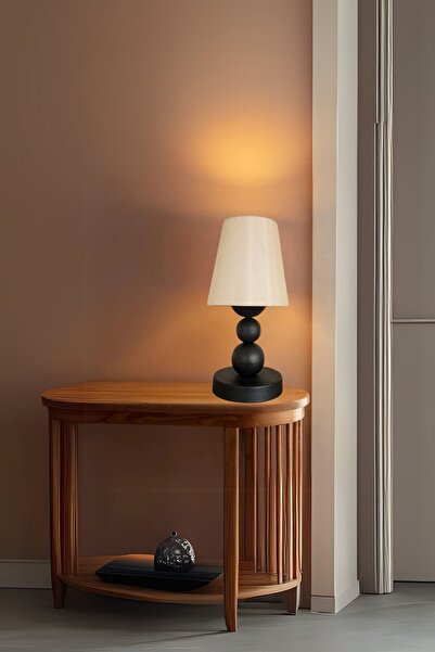 Ömür Avize bolivia siyah kasa masa lambası