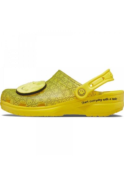 Crocs Clogs Crocs Classic Translucent Smiley Clog 38-39 EU - M6/W8 US Multicolor - Multi