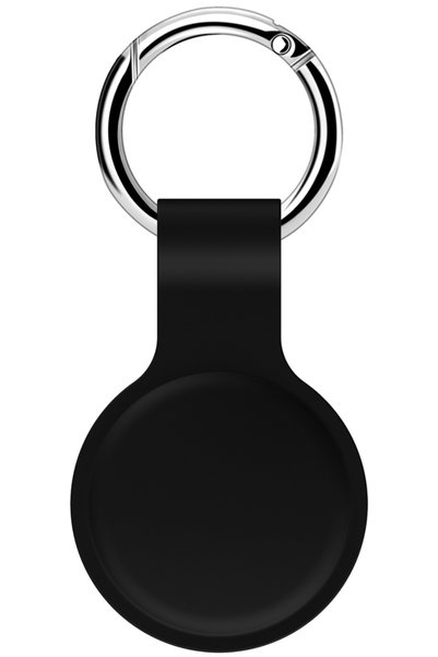 PSGT Airtag Holder Keychain Compatible with Apple, Silicone Protective Sleeve Cat, Dog Collar, Luggage Keychain