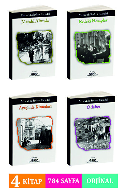 Buğday Kitap Memduh Şevket Esendal / Evdeki Hesaplar-Otlakçı-Mendil Altında-A...