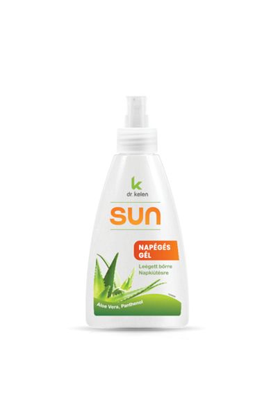 Dr. Kelen Gel după soare pentru arsuri solare Dr. Kelen, hidratează și regenerează pielea, reduce iritațiile pielii, 150 ml