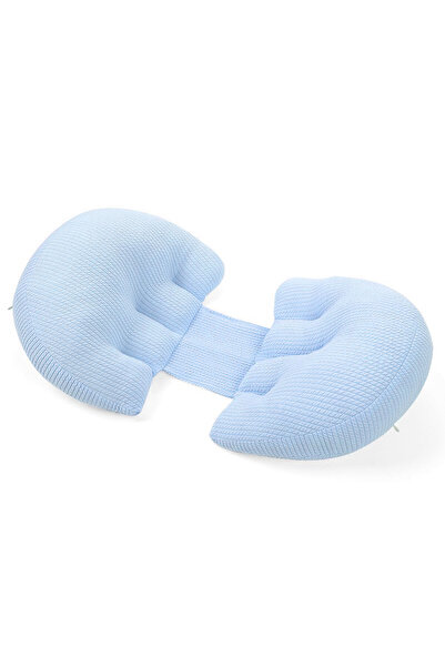 Factory Price - وسادة دعم أسفل الظهر من مورغان للأمومة - أزرق