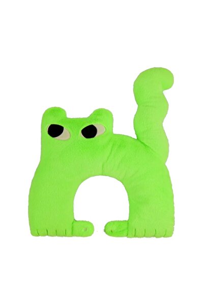 Baby Care Green Cotton Filled Baby Pillow, 0-12 Months Head and Neck Support