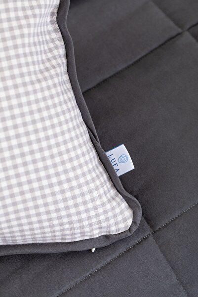 LUFA HOME Suede Double Bedspread Set