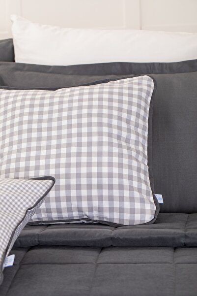 LUFA HOME Suede Double Bedspread Set