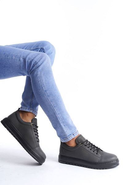 EBRUS TREND Et152 Cool Lace-Up Skin Men's Casual Sports Classic Shoes St - Smoked