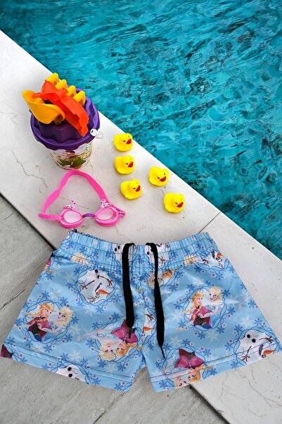 Mayom Pantaloni scurți de baie pentru fete imprimate