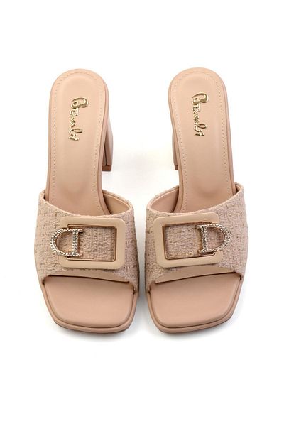 Bambi Beige Women's Slippers K04231448804
