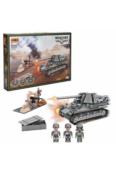 sunman oyuncak War Tank Trench and Military Unit 22808 573 Pieces 00004408
