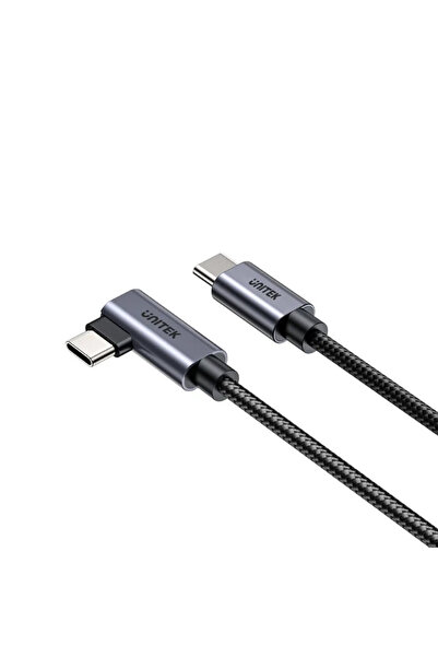 Unitek Type-c Hızlı Şarj Kablosu 90 Derece 2 metri 100w (C14123BK-2M)