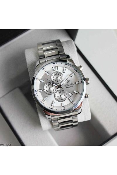 Reward Rwa146751 Men's Wrist Watch with Steel Band