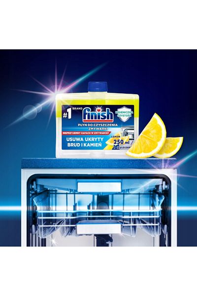 Finish Lemon Duo Dishwasher Cleaner 2x250ml