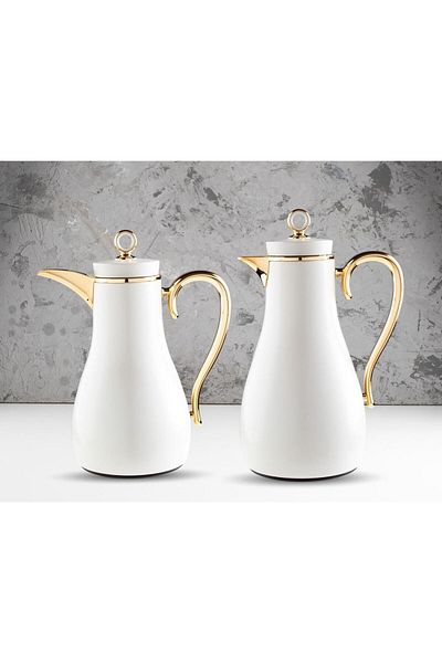 TOHFAT-AL MAIDAH Mira Luxury Thermos Set, 18 Hours of Heat Preservation