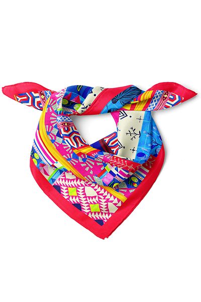 nehir eşarp Mixed Bandana Pattern 50X50 cm