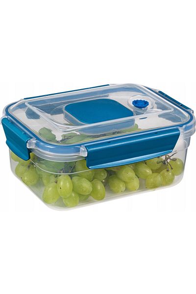 CRALEX Rectangular vacuum storage container CRALEX Doina, 1250 ml, Leakproof, BPA free