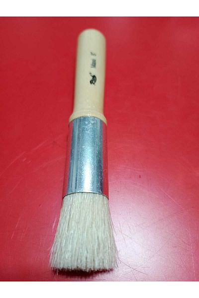 Rich Maxi Stencil Brush No:8 Hard Bristle Synthetic Brush