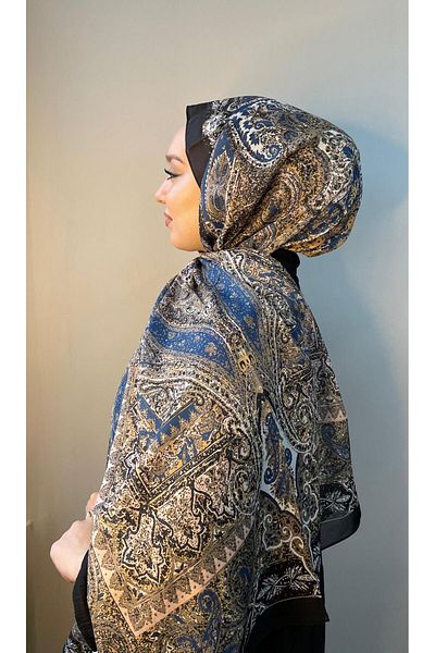 Oxygen Scarfs Etro Ethnic Cotton Silk Shawl -23564