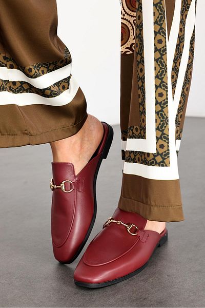 5in1Canpolat Παντόφλες Cherry Moccasin 34309