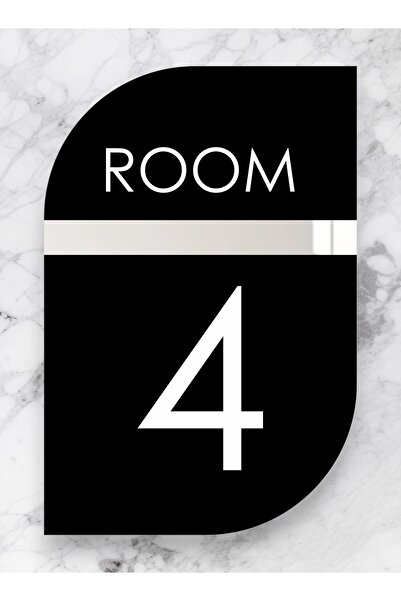 zafrakreklam باب فندق عمودي - شقة - مبنى - رقم بلاكسى اسود رقم 4 اربعة