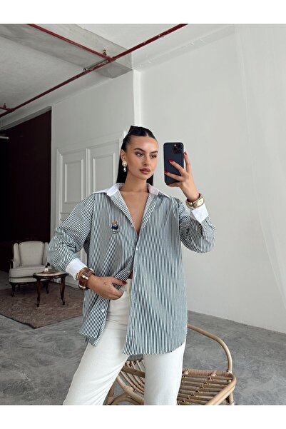 mydukkan.co قميص مخطط مع دمية دب