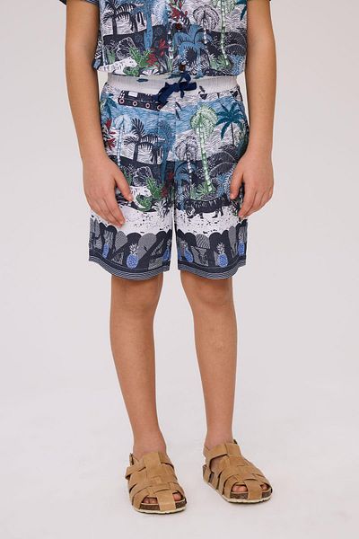 Nebbati BG Store Boys Patterned Shorts