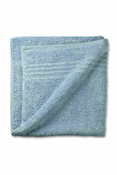 Kela Leonora bath towel 100% premium cotton misty blue 70x140cm