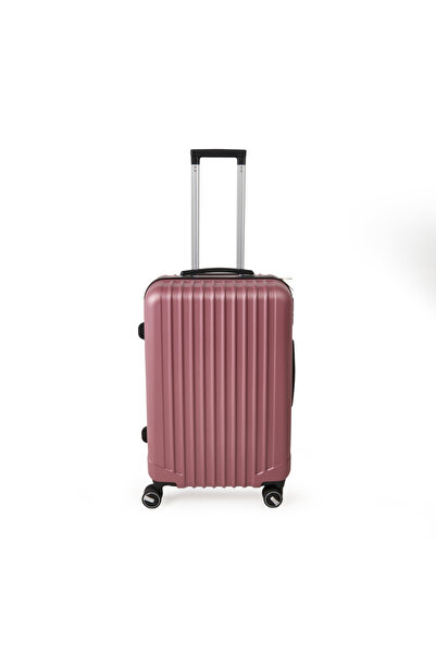 Hoffmanns Travel Line Orta Boy ABS Valiz - Gülkurusu - 66x45x26 cm