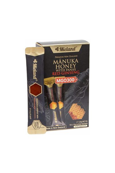 Manuka Honey Millland Manuka Honey with Panax Red Ginseng 300mg (12 Tablets)