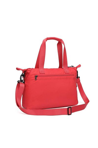 SMART BAGS Geantă de umăr pentru femei de zi cu zi din țesătură extra ușoară Bc 3139 - roșu