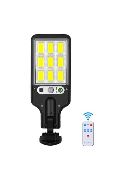 Nostaljik Lezzetler Uzaktan Kumandalı 6 Gözlü 120 Led'li Solar 3 Modlu Hareke...