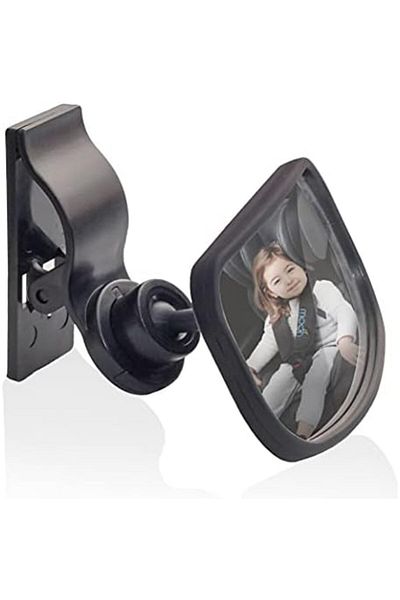 Moon Deluxe Rear View Baby Car Mirror Back seat Side mirror-Black