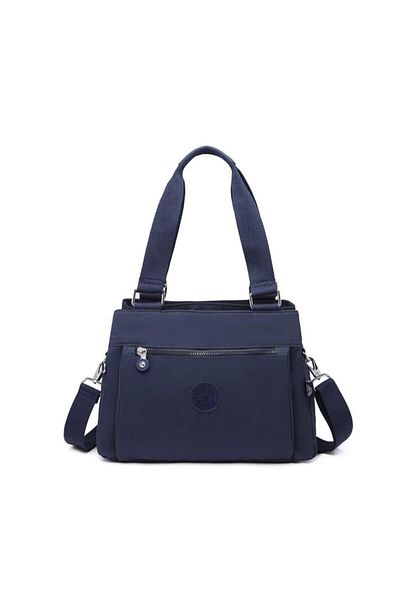 SMART BAGS Geantă de umăr Crinkle Fabric Bc 1125 - Bleumarin